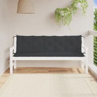 Detailed information about the product Garden Bench Cushions 2pcs Black 180x50x7cm Oxford Fabric