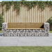 Garden Bench Gabion Design 244x71x65.5 cm Impregnated Wood Pine. Available at Crazy Sales for $419.95