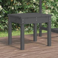 Detailed information about the product Garden Bench Grey 50x44x45 Cm Solid Wood Pine