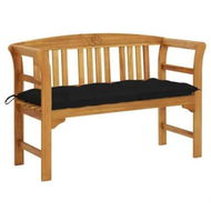 Detailed information about the product Garden Bench with Cushion 120 cm Solid Acacia Wood