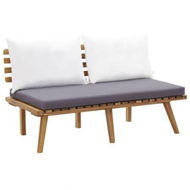 Detailed information about the product Garden Bench With Cushions 115 Cm Solid Acacia Wood