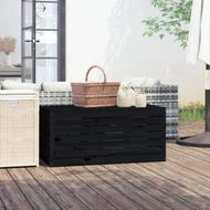 Detailed information about the product Garden Box Black 101x50.5x46.5 cm Solid Wood Pine