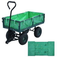 Detailed information about the product Garden Cart Liner Green Fabric