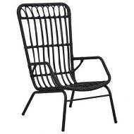 Detailed information about the product Garden Chair Poly Rattan Black