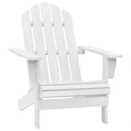Detailed information about the product Garden Chair Wood White