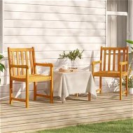 Detailed information about the product Garden Chairs 2 pcs Solid Acacia Wood