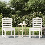 Detailed information about the product Garden Chairs 2 pcs White 40.5x48x91.5 cm Solid Wood Pine