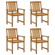 Detailed information about the product Garden Chairs 4 Pcs Solid Acacia Wood