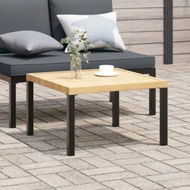 Detailed information about the product Garden Coffee Table Black 65x65x40 cm Aluminium