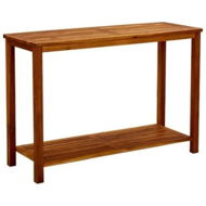 Detailed information about the product Garden Console Table 110x40x75 cm Solid Acacia Wood