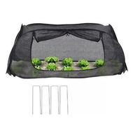 Detailed information about the product Garden Covers for Raised Beds,Mesh Netting Barrier,115*50*45CM For Outdoor Gardening Vegetable Flower Crop Tomato Plant Color Black