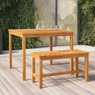 Detailed information about the product Garden Dining Table 90x90x74 cm Solid Wood Acacia