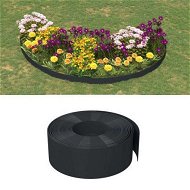 Detailed information about the product Garden Edging Black 10 m 20 cm Polyethylene
