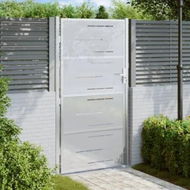 Detailed information about the product Garden Gate 100x180 cm Stainless Steel