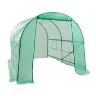 Detailed information about the product Garden Greenhouse Walk-In Shed 300cm PE Dome Tunnel