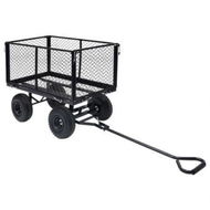 Detailed information about the product Garden Hand Trolley Black 350 kg