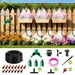 Garden Irrigation System 50m Drip Tubing Hose DIY Micro Plant Watering Kits Automatic Adjustable Nozzles Raised Bed Pot Vegetable Lawn Grass Sprinkler. Available at Crazy Sales for $44.95