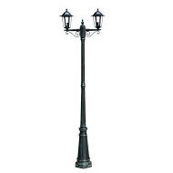 Detailed information about the product Garden Lamp Post Dark Green 215 cm