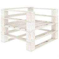 Detailed information about the product Garden Pallet Armchair Wood White