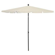 Detailed information about the product Garden Parasol With Pole 210x140 Cm Sand