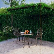 Detailed information about the product Garden Pergola Antique Brown 4x3x2.5 m Iron