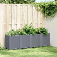 Detailed information about the product Garden Planter Grey 160x40x53 cm PP