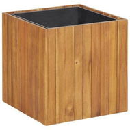 Detailed information about the product Garden Planter Pot 43.5x43.5x44 Cm Solid Acacia Wood.