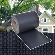 Detailed information about the product Garden Privacy Screen PVC 70x0.19m Dark Grey