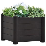 Detailed information about the product Garden Raised Bed PP Anthracite 43x43x35 Cm