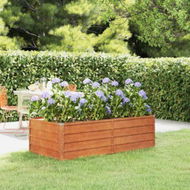 Detailed information about the product Garden Raised Bed Rusty 160x80x45 cm Corten Steel