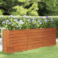 Detailed information about the product Garden Raised Bed Rusty 240x40x77 cm Corten Steel