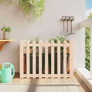 Detailed information about the product Garden Raised Bed with Fence Design 100x50x70 cm Solid Wood Pine