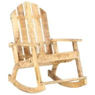 Detailed information about the product Garden Rocking Chair Solid Mango Wood