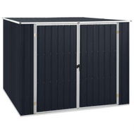 Detailed information about the product Garden Shed Anthracite 195x198x159 cm Galvanised Steel