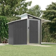 Detailed information about the product Garden Shed Anthracite 270x130x208.5 cm Galvanised Steel