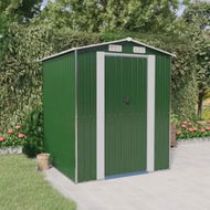 Detailed information about the product Garden Shed Green 192x191x223 cm Galvanised Steel