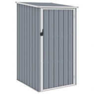 Detailed information about the product Garden Shed Grey 87x98x159 Cm Galvanised Steel