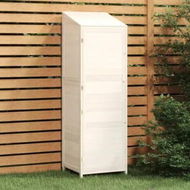 Detailed information about the product Garden Shed White 55x52x174.5 cm Solid Wood Fir