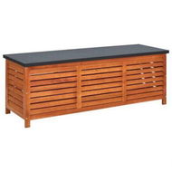 Detailed information about the product Garden Storage Box 150x50x55 Cm Solid Eucalyptus Wood