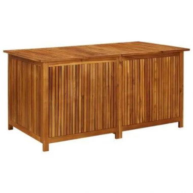 Garden Storage Box 150x80x75 cm Solid Wood Acacia