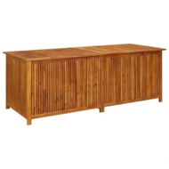 Detailed information about the product Garden Storage Box 200x80x75 cm Solid Wood Acacia