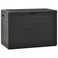 Detailed information about the product Garden Storage Box Anthracite 78x44x55 Cm