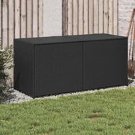 Detailed information about the product Garden Storage Box Black 283L Poly Rattan