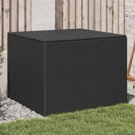 Detailed information about the product Garden Storage Box Black 291L Poly Rattan