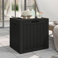 Detailed information about the product Garden Storage Box Black 55.5x43x53 Cm Polypropylene.