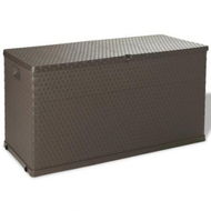 Detailed information about the product Garden Storage Box Brown 120x56x63 Cm