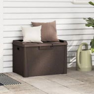 Detailed information about the product Garden Storage Box Brown 125 L PP