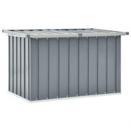 Detailed information about the product Garden Storage Box Grey 109x67x65 Cm