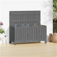 Detailed information about the product Garden Storage Box Grey 115x49x60 Cm Solid Wood Pine