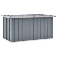 Detailed information about the product Garden Storage Box Grey 129x67x65 Cm